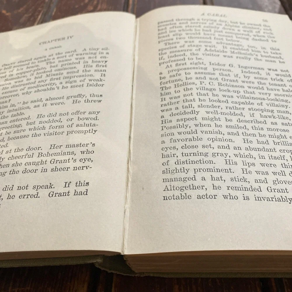 THE POSTMASTER'S‎ DAUGHTER by Louis Tracy (HC, 1916, Edward J. Clode)